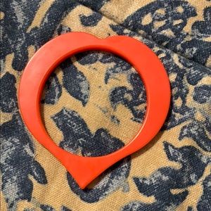 Vintage 80s red bracelet